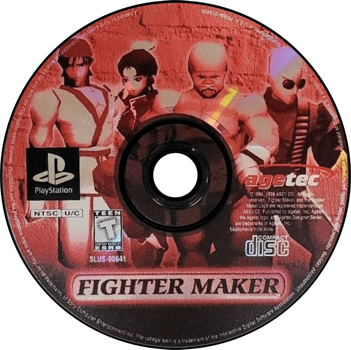 Fighter Maker media 5 for Playstation